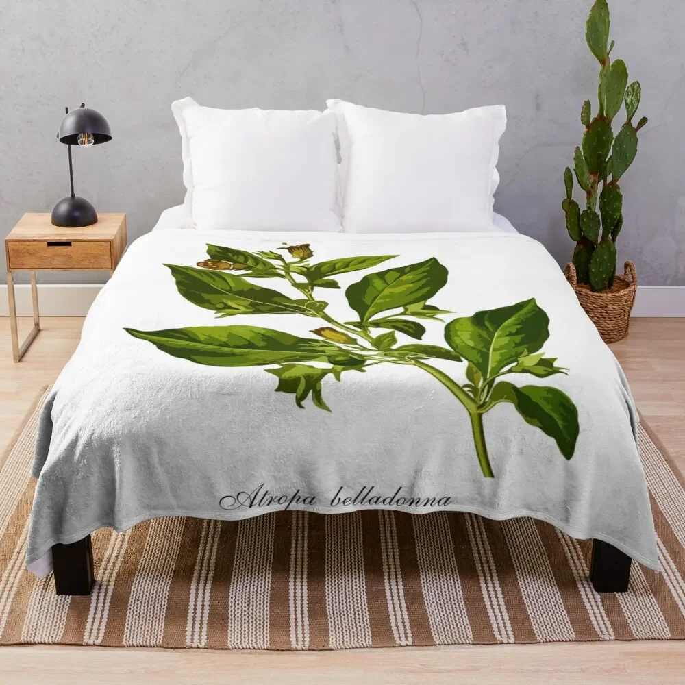 Black Deadly nightshade (Atropa belladonna) Throw Blanket decorative Bed Fashionable Winter beds Thermals For Travel Blankets 
Black Deadly nightshade (Atropa belladonna) Throw Blanket decorative Bed Fashionable Winter beds Thermals For Travel Blankets