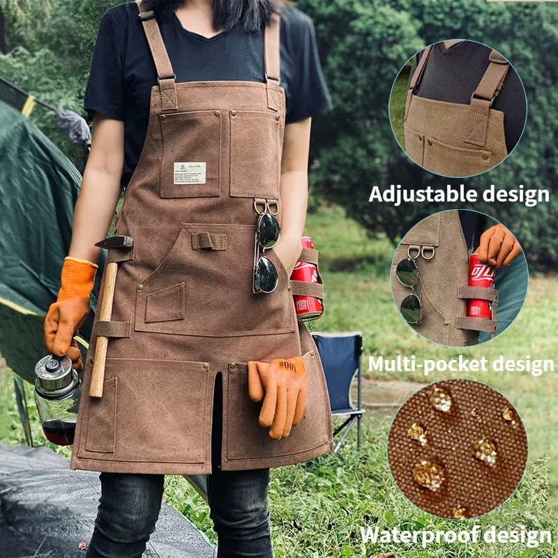 Fashionable thickened waterproof split apron,adjustable,suitable for baristas,nail technicians,restaurants,maintenance
Fashionable thickened waterproof split apron,adjustable,suitable for baristas,nail technicians,restaurants,maintenance