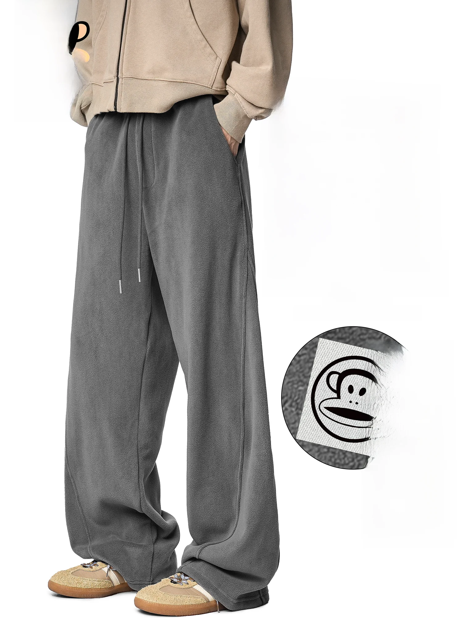 PaulFrank Men's Lazy Sle Straight Leg Casual Pants Thiened Fce Winter New Loose Long Trousers Comfortable Loose Fit
PaulFrank Men's Lazy Sle Straight Leg Casual Pants Thiened Fce Winter New Loose Long Trousers Comfortable Loose Fit