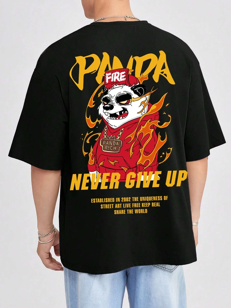 Kawaii Vintage Anime Panda Print T Shirt Funny Men Summer Casual Short Sleeve Tshirts Male Plus Size Tops Ropa Y2k Hombre Tees
Kawaii Vintage Anime Panda Print T Shirt Funny Men Summer Casual Short Sleeve Tshirts Male Plus Size Tops Ropa Y2k Hombre Tees