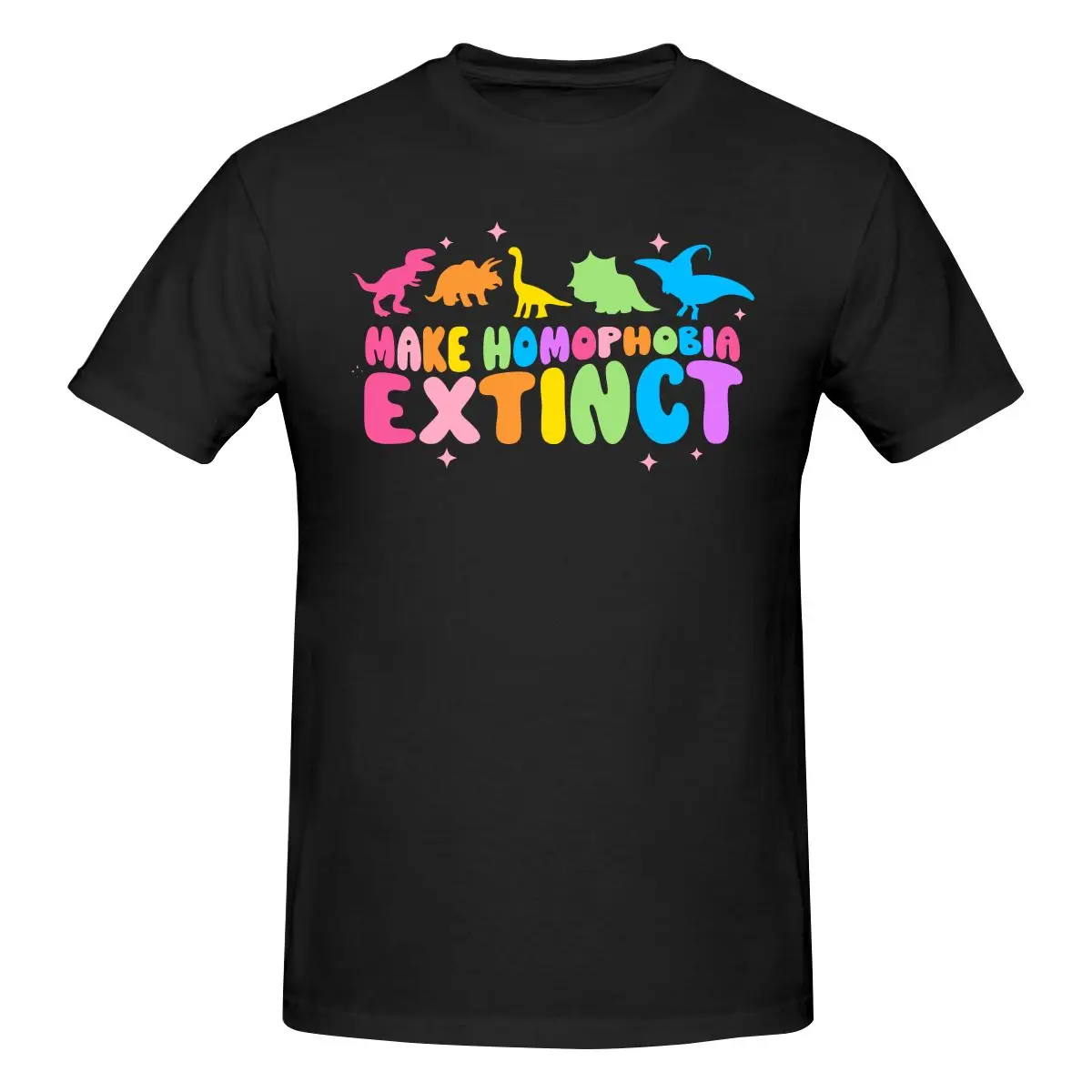 Funny Make Homophobia Extinct Men's Printed T-Shirt Unisex T shirtBoys
Funny Make Homophobia Extinct Men's Printed T-Shirt Unisex T shirtBoys
