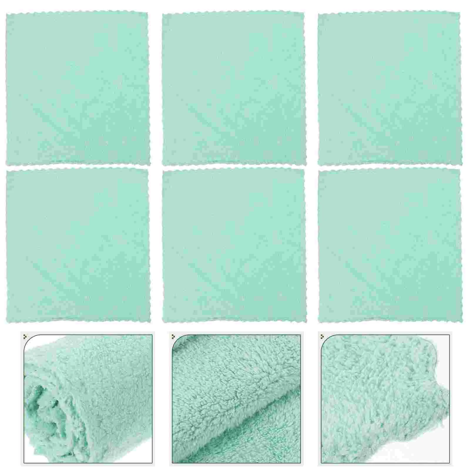 6 Pcs Coral Fleece Face Towels 30x30cm Reusable Washcloths for Women Men Kids Makeup Removal Cleansing Pores Home Daily Use
6 Pcs Coral Fleece Face Towels 30x30cm Reusable Washcloths for Women Men Kids Makeup Removal Cleansing Pores Home Daily Use