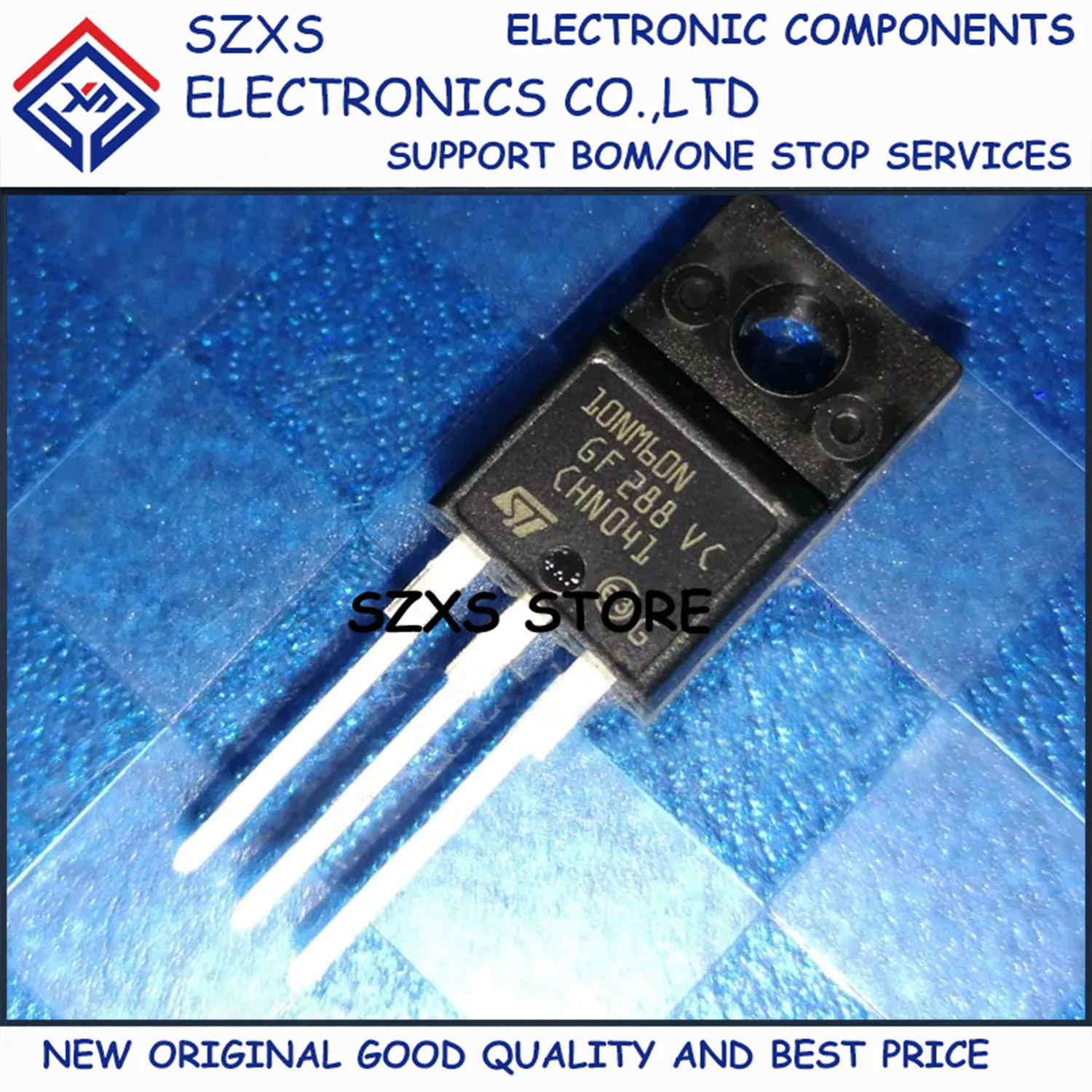 New Original 10Pcs 10NM60N STF10NM60N TO-220F 650V 10A MOSFET Field Effect Transistor In Stock Good Quality
New Original 10Pcs 10NM60N STF10NM60N TO-220F 650V 10A MOSFET Field Effect Transistor In Stock Good Quality