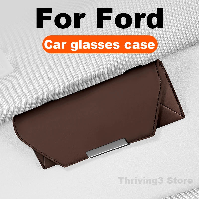 Car Glasses Case For Ford Ranger Capri Mustang Mach-E Expedition Puma Explorer ST Maverick Territory F150 Auto SunGlasses Holder
Car Glasses Case For Ford Ranger Capri Mustang Mach-E Expedition Puma Explorer ST Maverick Territory F150 Auto SunGlasses Holder