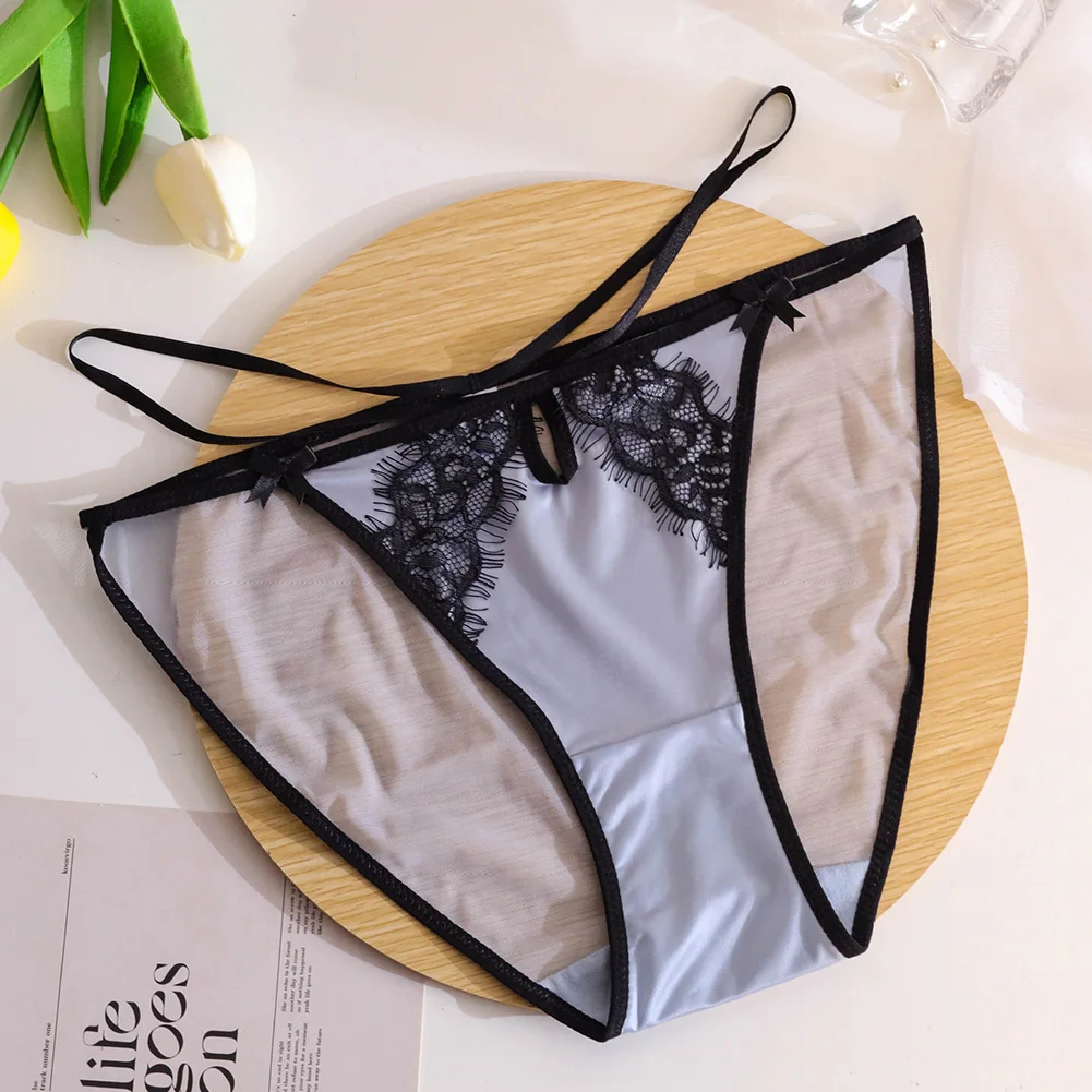 Sexy Women Briefs Satin Lace Panties Smooth Low-rise Cotton Underwear Openwork Ultra-thin Translucent Panties Breath Lingerie
Sexy Women Briefs Satin Lace Panties Smooth Low-rise Cotton Underwear Openwork Ultra-thin Translucent Panties Breath Lingerie