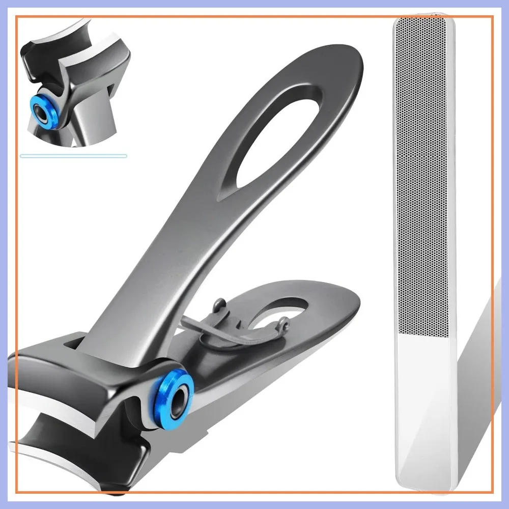 Extra Large Long Handle Toenail Clippers - 17mm Wide Jaw Opening Heavy Duty for Thick Toenails, Seniors, Men
Extra Large Long Handle Toenail Clippers - 17mm Wide Jaw Opening Heavy Duty for Thick Toenails, Seniors, Men