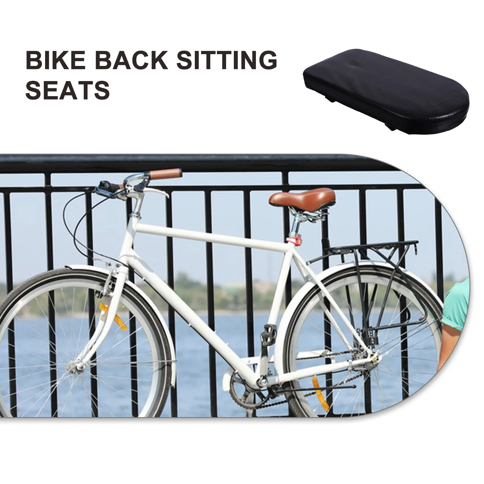 Thickened Durable Bike Backseat Pad Non-Slip Bicycle Rear Saddle Wear-Resistant Quick-Drying Artificial Stable
Thickened Durable Bike Backseat Pad Non-Slip Bicycle Rear Saddle Wear-Resistant Quick-Drying Artificial Stable