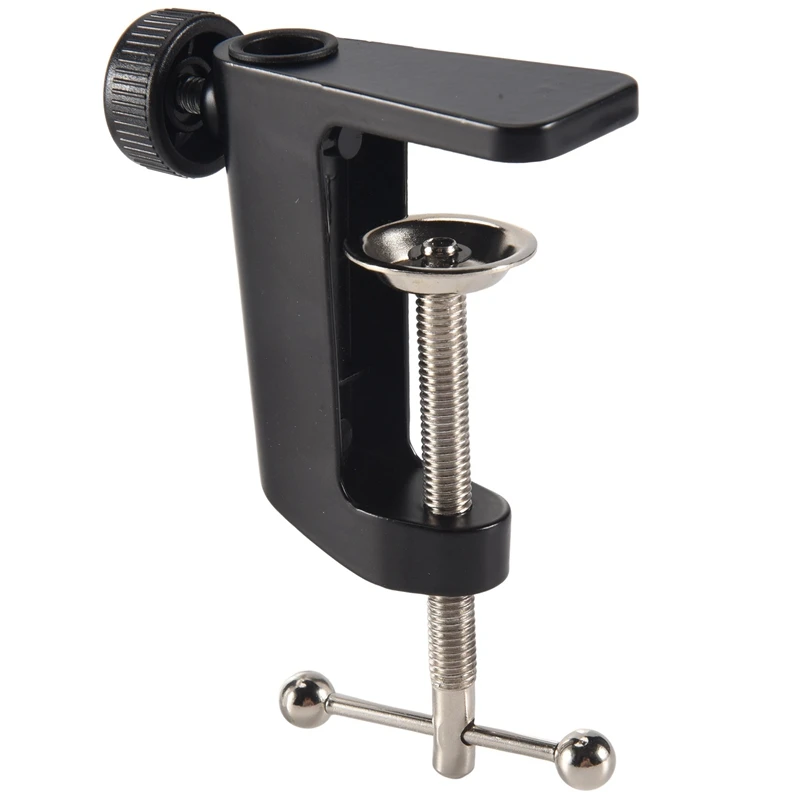 Heavy-Duty Metal Table Mounting Clamp For Microphone Suspension Boom Scissor Arm Stand Holder
Heavy-Duty Metal Table Mounting Clamp For Microphone Suspension Boom Scissor Arm Stand Holder