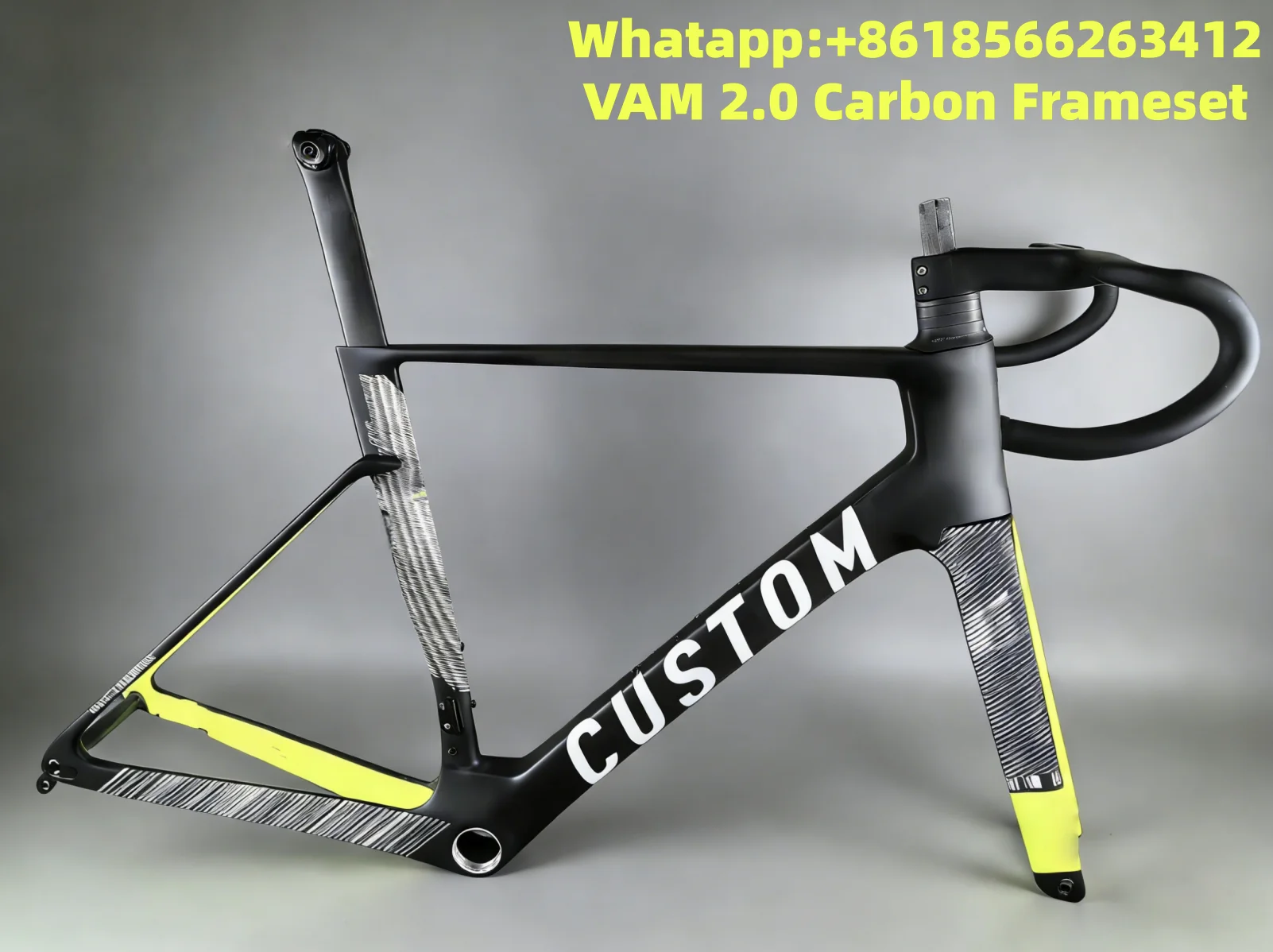2025 OSTRO VAM 2.0 Carbon Road Bike Frameset Disc Brake Bicycle Frameset with Handlebar and 50MM Wheelset XDB DPD
2025 OSTRO VAM 2.0 Carbon Road Bike Frameset Disc Brake Bicycle Frameset with Handlebar and 50MM Wheelset XDB DPD