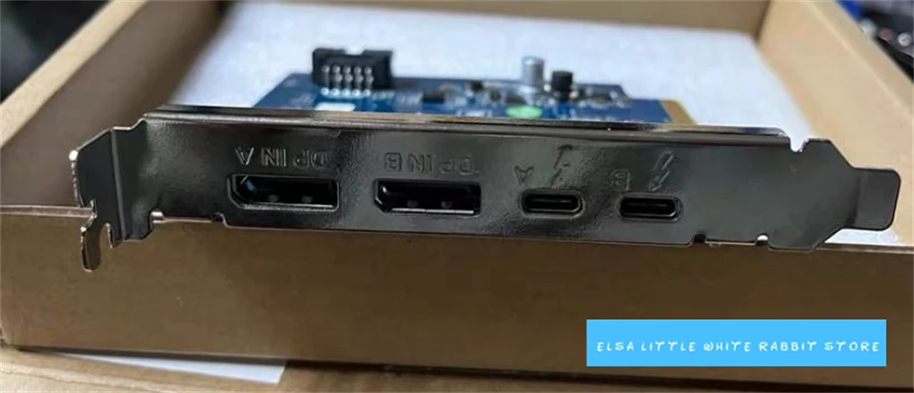 ДЛЯ HP Z4 Z6 Z8 G4 Thunderbolt 3 2x DP 2x USB-C PCIe 2-портовая карта ввода-вывода L33676-001
ДЛЯ HP Z4 Z6 Z8 G4 Thunderbolt 3 2x DP 2x USB-C PCIe 2-портовая карта ввода-вывода L33676-001