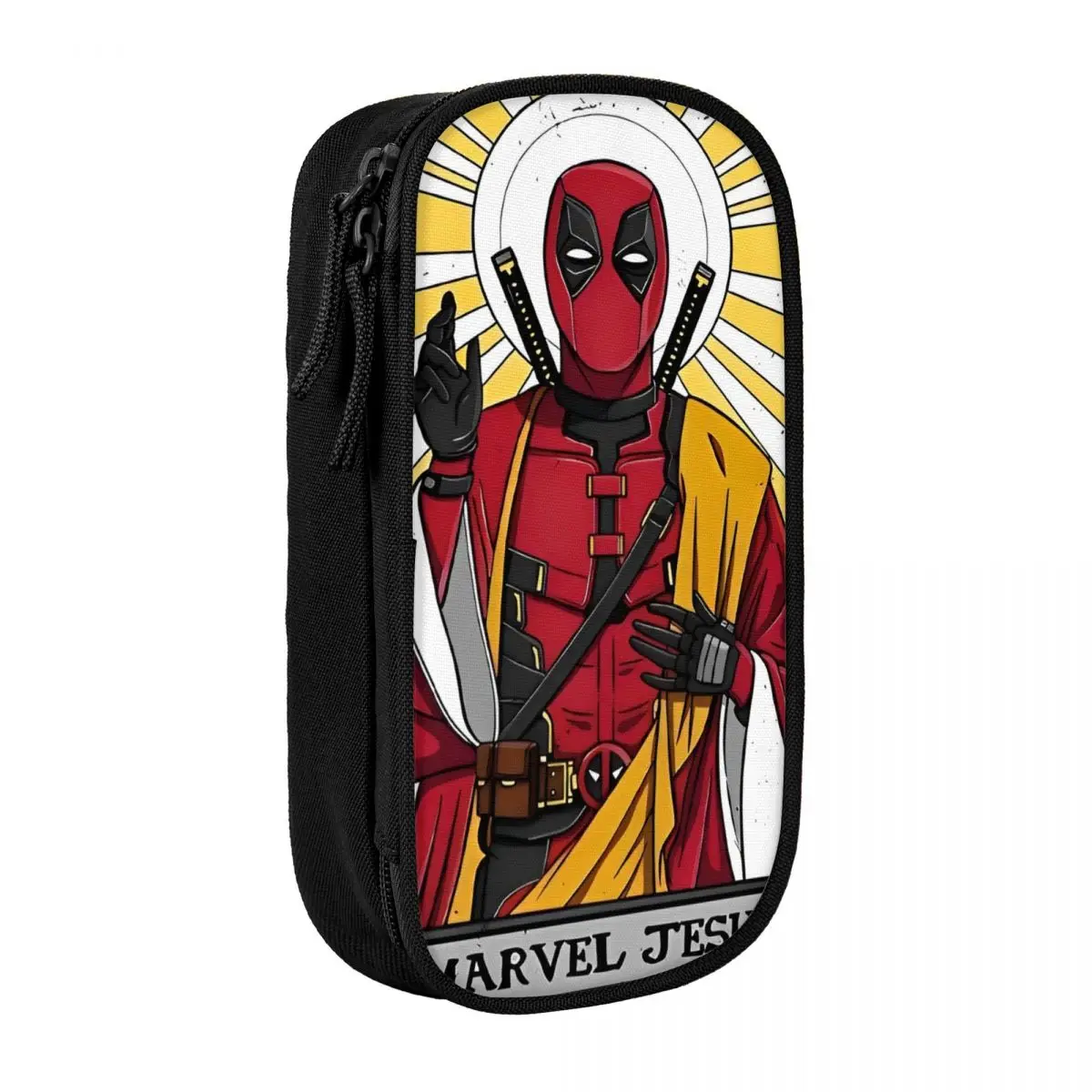 Deadpool Jesus Pencil Case Cute Pen Bags for Student Large Storage Students School Gifts Pencil Pouch
Deadpool Jesus Pencil Case Cute Pen Bags for Student Large Storage Students School Gifts Pencil Pouch