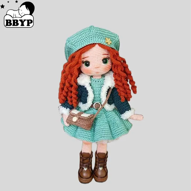 Handmade Knitting Doll Perla Dolls Crochet Dolls For Home Accessories Craft Toy Ornaments
Handmade Knitting Doll Perla Dolls Crochet Dolls For Home Accessories Craft Toy Ornaments