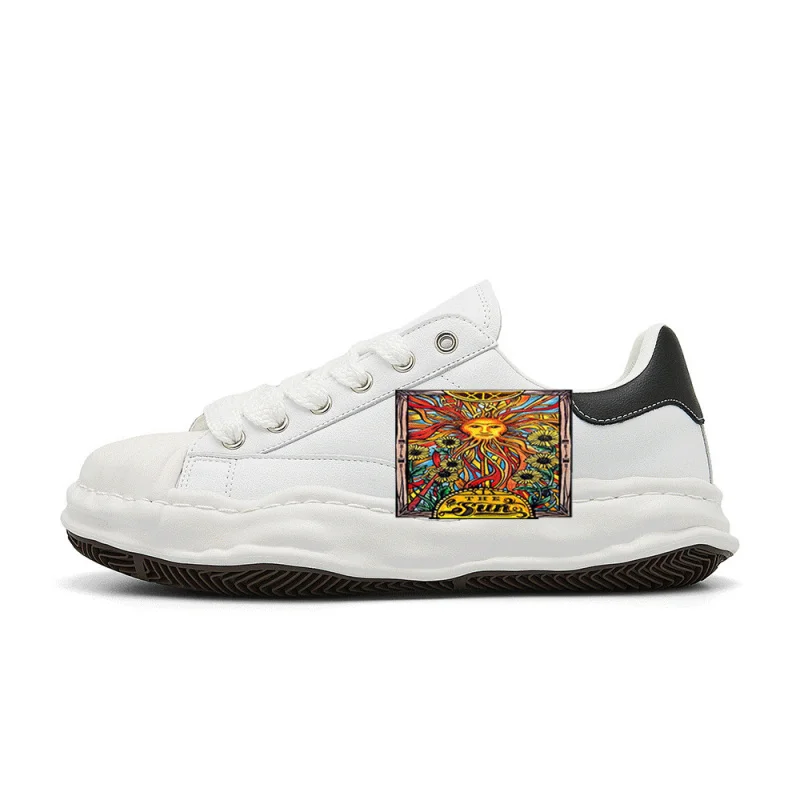 The Sun Tarot CardVintage Fashion Street Sneakers,The design is retro, stylish, comfortable, and versatile,Suitable for street f
The Sun Tarot CardVintage Fashion Street Sneakers,The design is retro, stylish, comfortable, and versatile,Suitable for street f