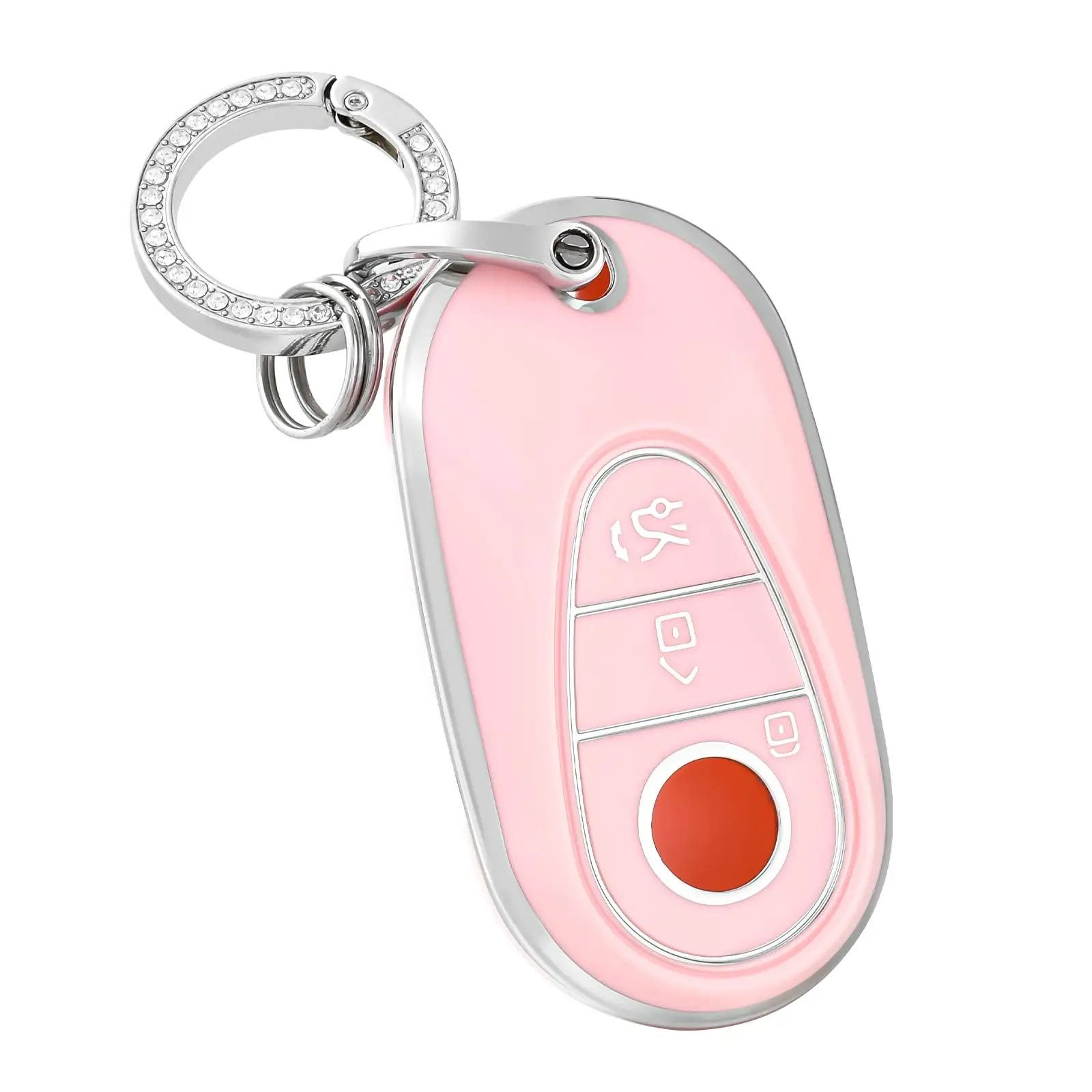 for Mercedes Benz Key fob Cover TPU Smart Key Case Car Key Shell Protector for 2020-2022 Mercedes Benz S-Class C-Class Keychain
for Mercedes Benz Key fob Cover TPU Smart Key Case Car Key Shell Protector for 2020-2022 Mercedes Benz S-Class C-Class Keychain