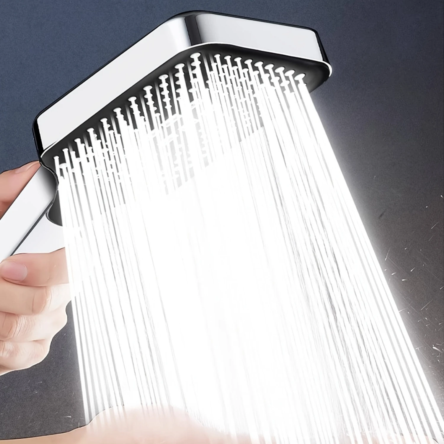 1pc Supercharged Adjustable Shower Head - PVC , Handheld Water Heater Spray with Adjustable Water Output for Interior Decoration
1pc Supercharged Adjustable Shower Head - PVC , Handheld Water Heater Spray with Adjustable Water Output for Interior Decoration