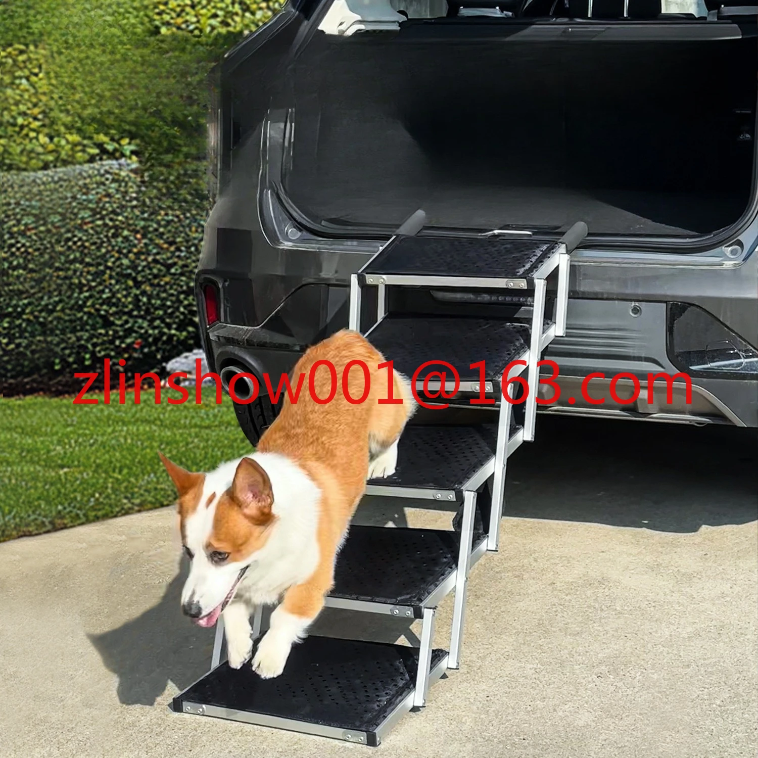 Portable Car Pet Aluminum 5-Step Ladder - Outdoor Car Metal Steps
Portable Car Pet Aluminum 5-Step Ladder - Outdoor Car Metal Steps
