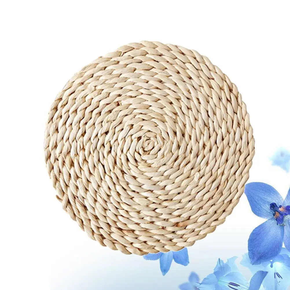 Straw Placemat Thick Insulation Protective Placemat 11Cm Round Design for Cup Bowl Dish Environmentally Friendly Heat Resistant
Straw Placemat Thick Insulation Protective Placemat 11Cm Round Design for Cup Bowl Dish Environmentally Friendly Heat Resistant
