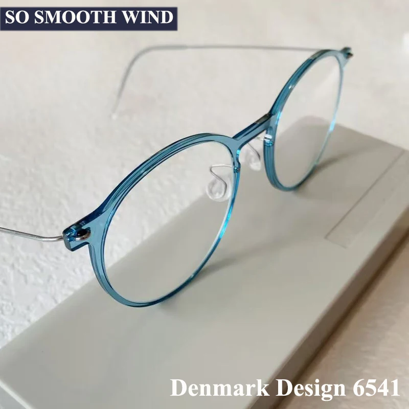 Denmark Screwless Brand Round 6541 Glasses Frames Men's Titanium Eyeglasse Frames Ultralight 4g Spectacles Women Thin Eyeglasses
Denmark Screwless Brand Round 6541 Glasses Frames Men's Titanium Eyeglasse Frames Ultralight 4g Spectacles Women Thin Eyeglasses