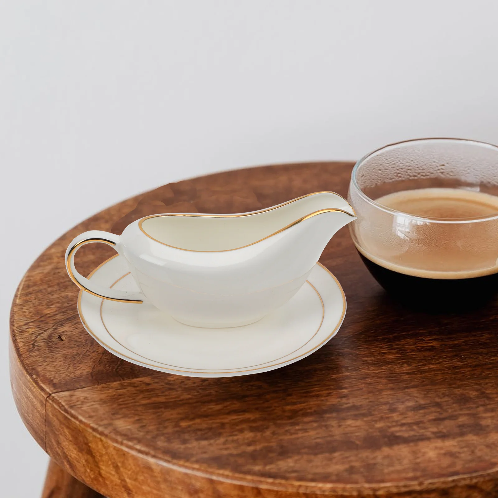 1Set Ceramic Sauce Dispense Container Wide Flat Mouth for Gravy Sauces Seasoning Cream Tableware Home Restaurant Coffee Shop Use
1Set Ceramic Sauce Dispense Container Wide Flat Mouth for Gravy Sauces Seasoning Cream Tableware Home Restaurant Coffee Shop Use