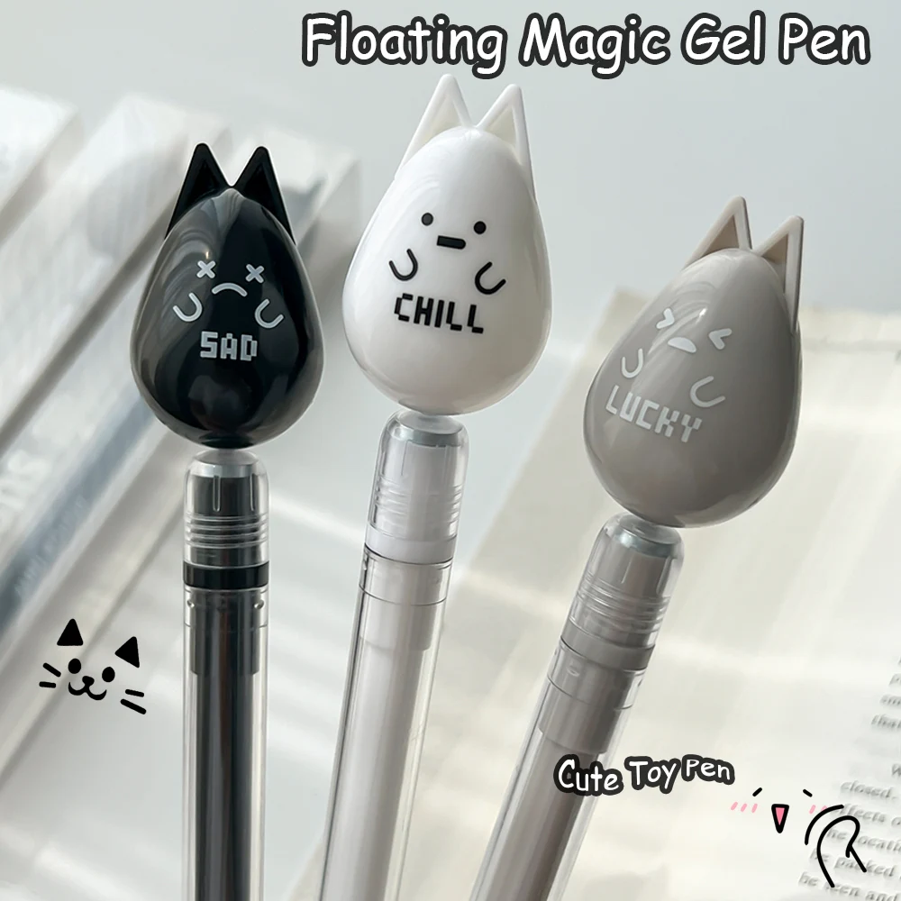 1 Pack Floating Magic Gel Pens 0.5mm Cute Animal Stress Relieving Toy Pens for School Office Use
1 Pack Floating Magic Gel Pens 0.5mm Cute Animal Stress Relieving Toy Pens for School Office Use