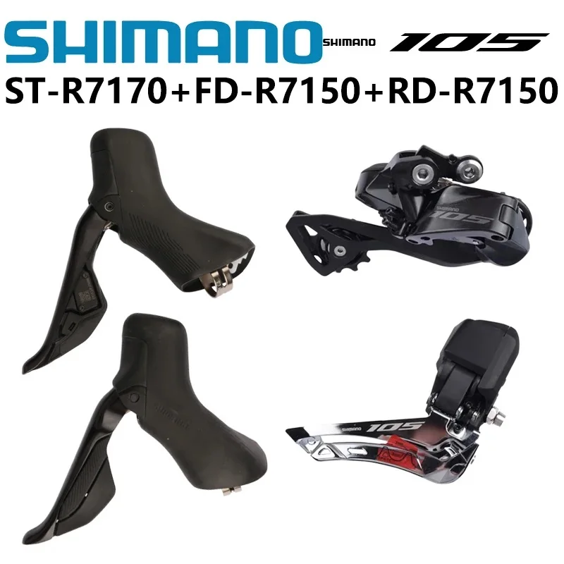 Shimano 105 Di2 Mini 2x12s Set Shifter Rear Derailleur Front Derailleur ST-R7170 FD-R7150 RD-R7150 For 34T 36T Cassette Road
Shimano 105 Di2 Mini 2x12s Set Shifter Rear Derailleur Front Derailleur ST-R7170 FD-R7150 RD-R7150 For 34T 36T Cassette Road