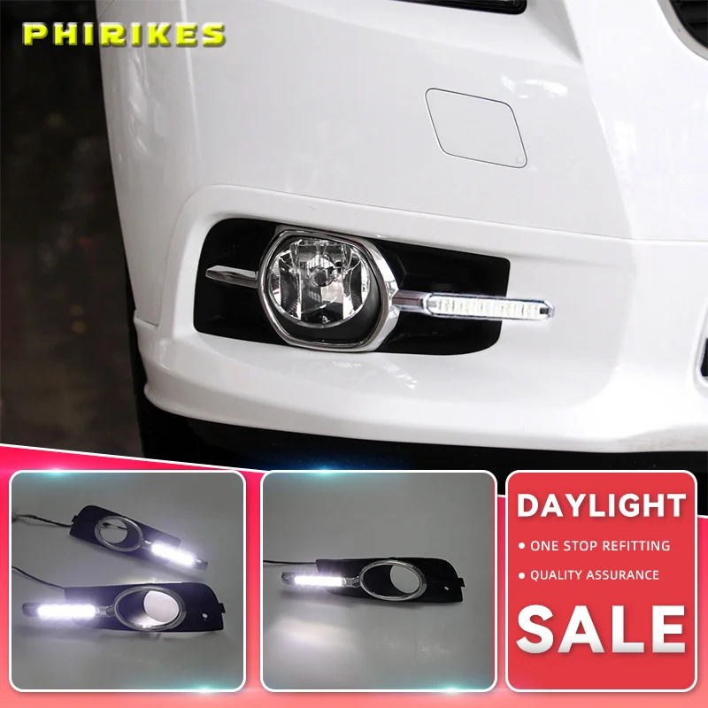 LED Daytime Running Light DRL For Chevrolet Cruze 2009-2014 DRL Fog Lamp with Turn Signal Dimmed Light
LED Daytime Running Light DRL For Chevrolet Cruze 2009-2014 DRL Fog Lamp with Turn Signal Dimmed Light
