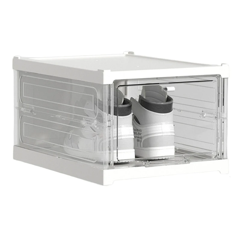 Foldable Integrated Shoe Box Organizer And Storage Boxes Cabinet Transparent Visible Installation Free Rack
Foldable Integrated Shoe Box Organizer And Storage Boxes Cabinet Transparent Visible Installation Free Rack