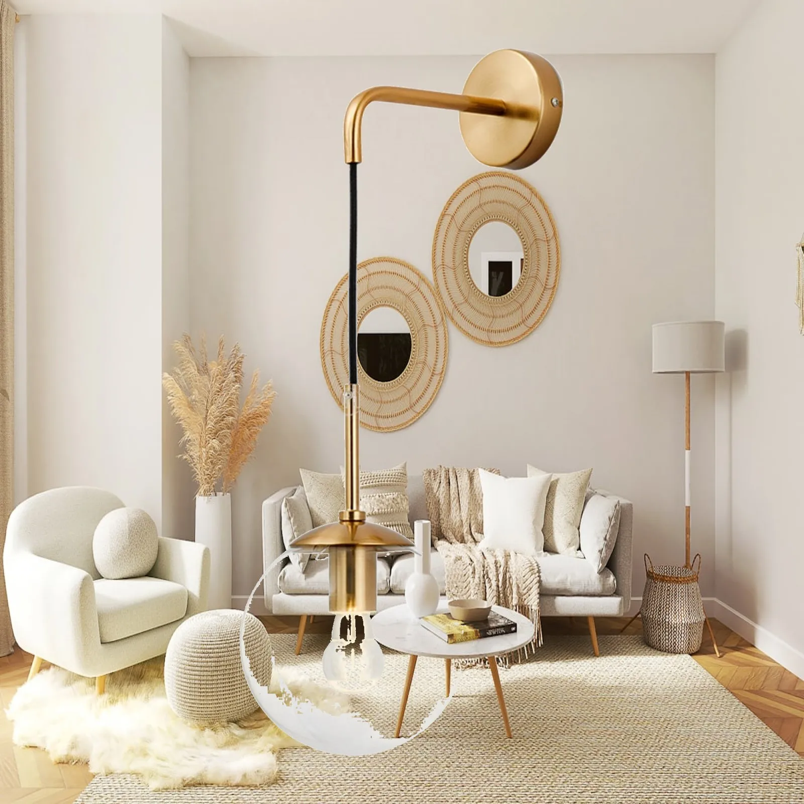 Iron Glass Wall Lamp E14 LED Mounted Light Fixture Round Nightlight Home Decoration for Bedroom Living Room
Iron Glass Wall Lamp E14 LED Mounted Light Fixture Round Nightlight Home Decoration for Bedroom Living Room