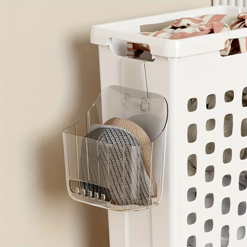 Hanging Baskets, Wall Hanging Basket With Hook, Punching-free Sundries Box, For Kitchen, Bathroom And Bedroom, Kitchen Organiz
Hanging Baskets, Wall Hanging Basket With Hook, Punching-free Sundries Box, For Kitchen, Bathroom And Bedroom, Kitchen Organiz
