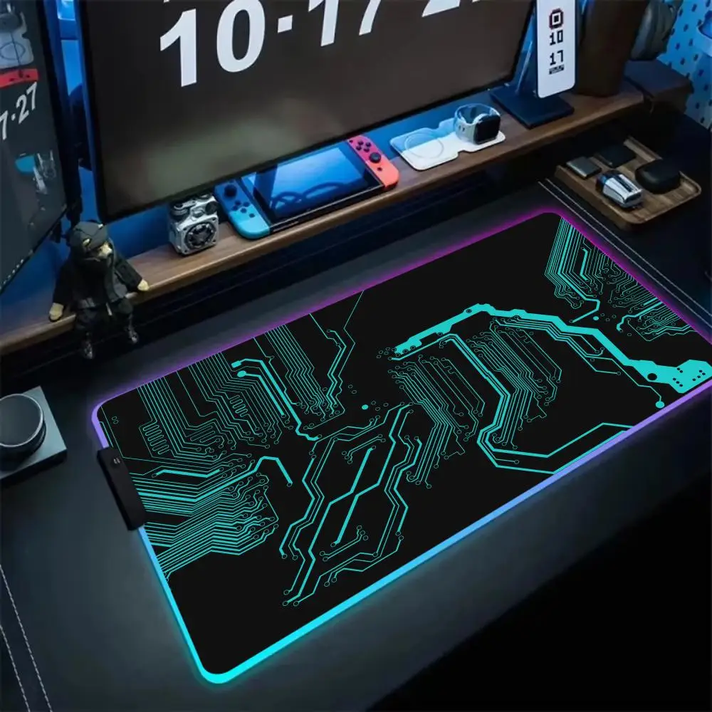 Circuit Board Mouse Pad RGB Office Desk Accessories Playmat Mousepad Xxl Desk Set Up Item Rug Desk Gadgets Mouse Mat Desktop
Circuit Board Mouse Pad RGB Office Desk Accessories Playmat Mousepad Xxl Desk Set Up Item Rug Desk Gadgets Mouse Mat Desktop