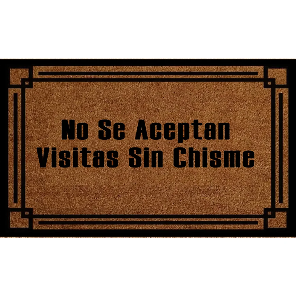 Front Door Mats Outdoor Entrance Outside Funny, No Se Aceptan Visitas Sin Chisme Cute Holiday Indoor Doormats for Front Door
Front Door Mats Outdoor Entrance Outside Funny, No Se Aceptan Visitas Sin Chisme Cute Holiday Indoor Doormats for Front Door