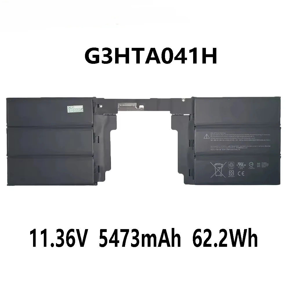 G3HTA041H G3HTA040H 11,36 В 5473 мАч 62,2 Втч аккумулятор для ноутбука Microsoft Surface Book 2 15 дюймов 1813 1793 ОСНОВАНИЕ КЛАВИАТУРИ
G3HTA041H G3HTA040H 11,36 В 5473 мАч 62,2 Втч аккумулятор для ноутбука Microsoft Surface Book 2 15 дюймов 1813 1793 ОСНОВАНИЕ КЛАВИАТУРИ