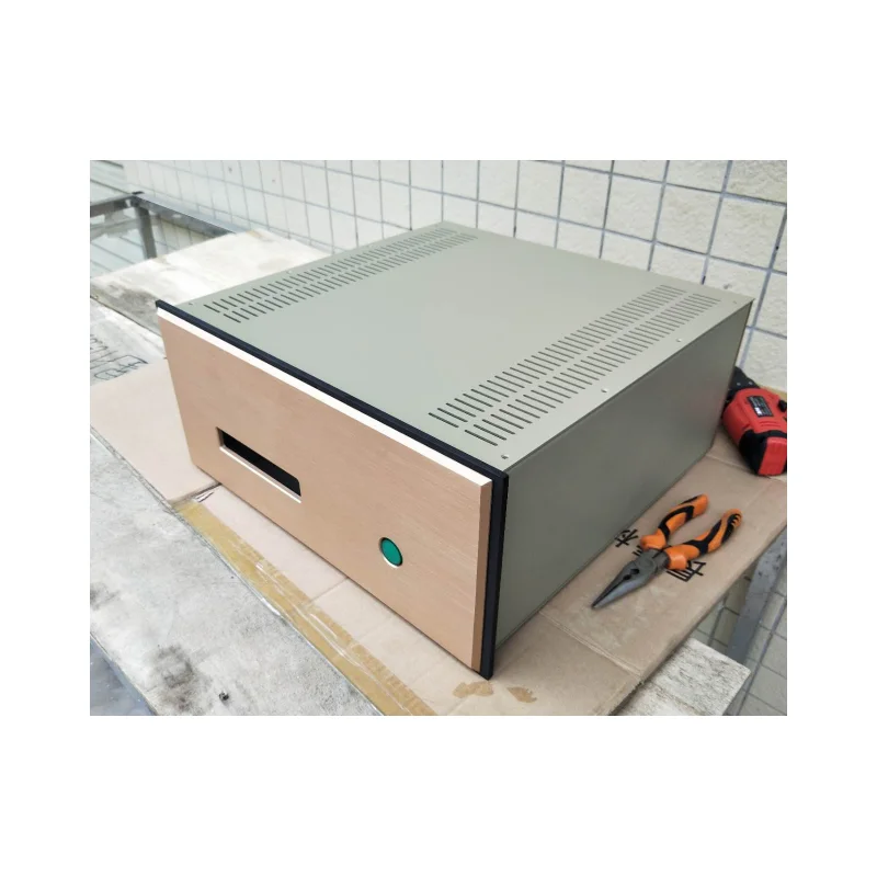 FM Acoustic re-engraved FM711 all-aluminum amplifier chassis DIY assembly shell audio amplifier chassis
FM Acoustic re-engraved FM711 all-aluminum amplifier chassis DIY assembly shell audio amplifier chassis