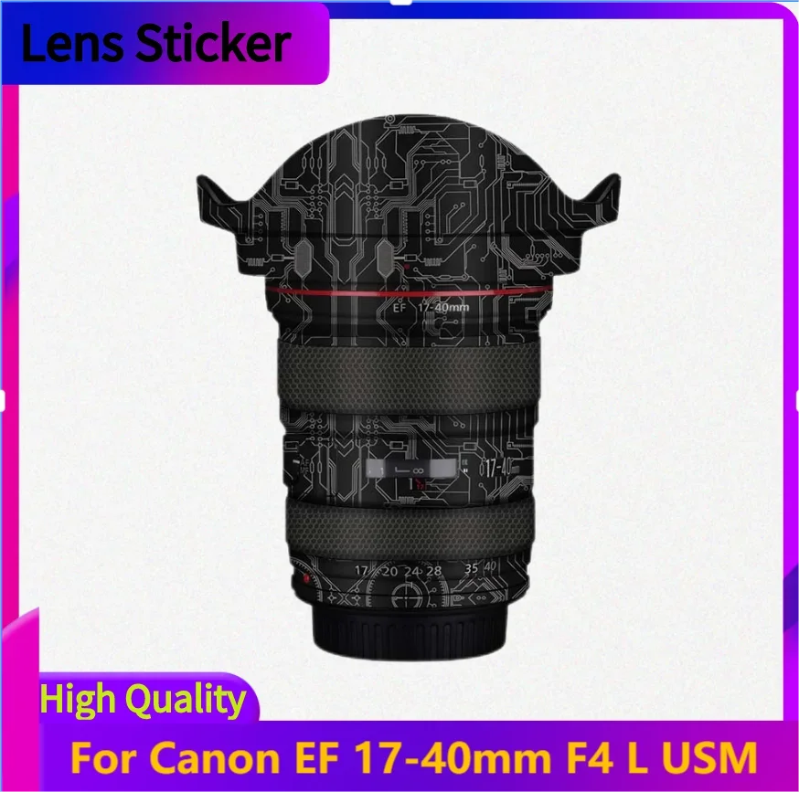 Для Canon EF 17-40 мм F4 L USM наклейка на объектив защитная наклейка на кожу виниловая пленка защитная пленка от царапин EF17-40 F/4L F4L
Для Canon EF 17-40 мм F4 L USM наклейка на объектив защитная наклейка на кожу виниловая пленка защитная пленка от царапин EF17-40 F/4L F4L