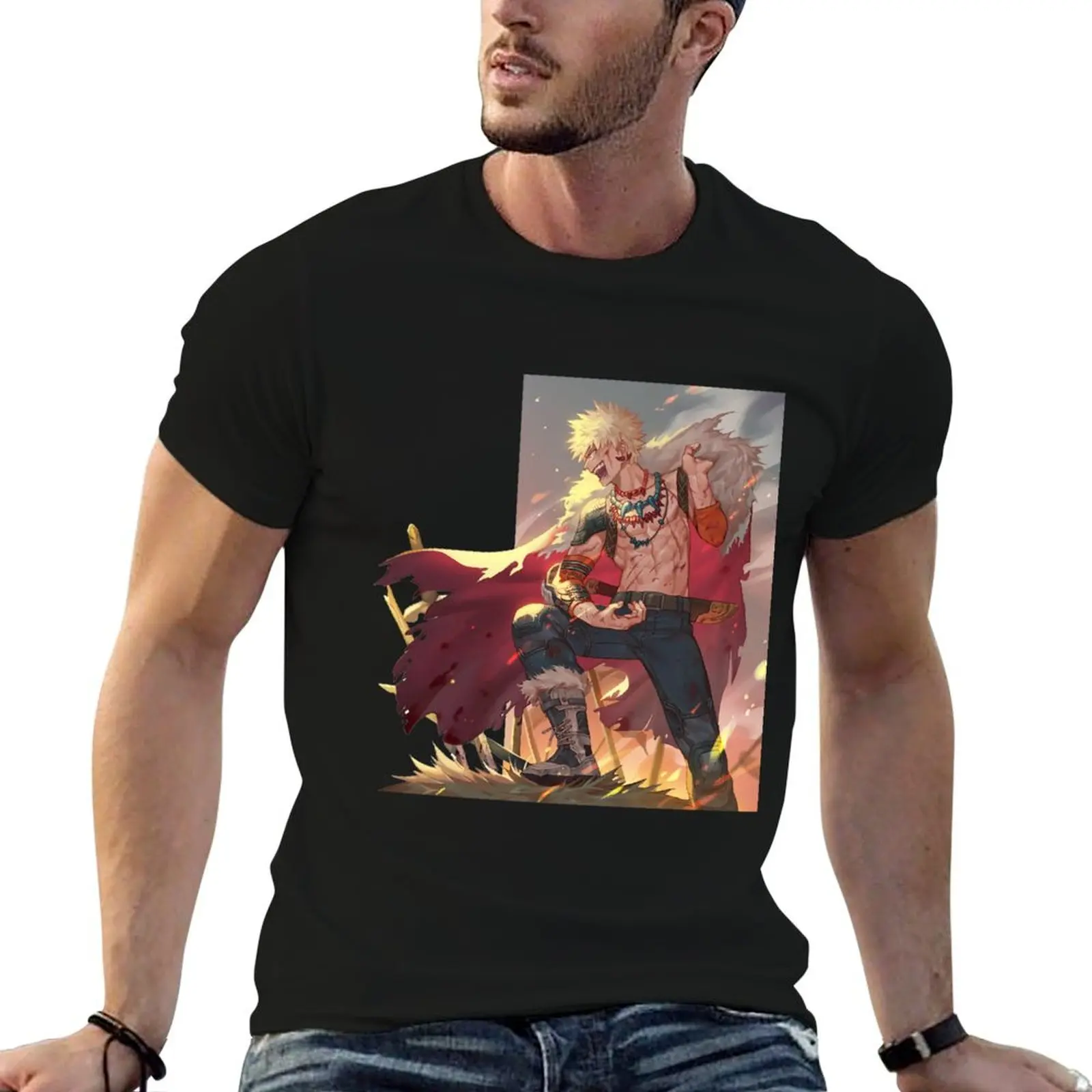 Bakugou T-Shirt t shirt for man 100 percent cotton anime t shirts oversize t shirt man designer T-shirt
Bakugou T-Shirt t shirt for man 100 percent cotton anime t shirts oversize t shirt man designer T-shirt
