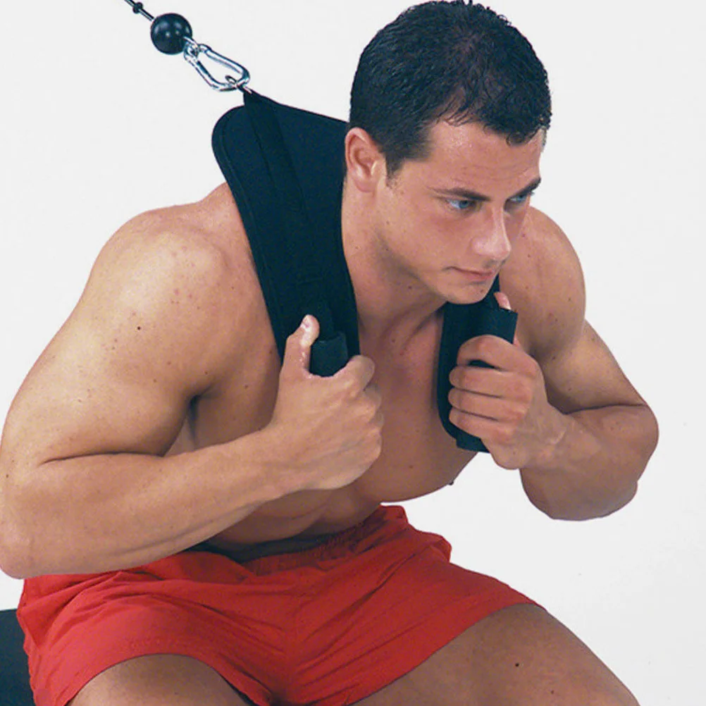 Professional Black Ab Harness PVC Nylon Fitness Equipment Abdominal Muscle Exercise Workout Pulling Strap
Professional Black Ab Harness PVC Nylon Fitness Equipment Abdominal Muscle Exercise Workout Pulling Strap