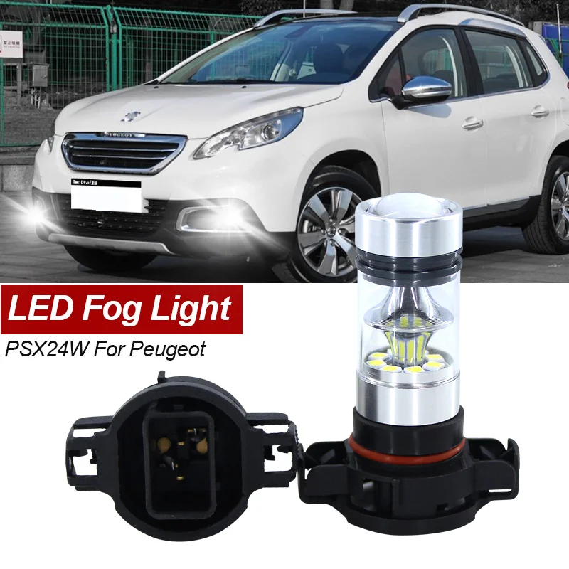2pcs LED Fog Light Blub Lamp Canbus PSX24W 2504 white For Peugeot 2008 2013-2018 206+ 207 CC SW 208 3008 MPV 5008 2009-2016
2pcs LED Fog Light Blub Lamp Canbus PSX24W 2504 white For Peugeot 2008 2013-2018 206+ 207 CC SW 208 3008 MPV 5008 2009-2016