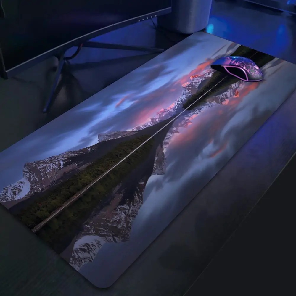 Natural Scenery Mountain Mousepad Mouse Mat Desk Mat With Pad gaming accessories Prime Gaming XXL Keyboard Pad Padding Mat
Natural Scenery Mountain Mousepad Mouse Mat Desk Mat With Pad gaming accessories Prime Gaming XXL Keyboard Pad Padding Mat