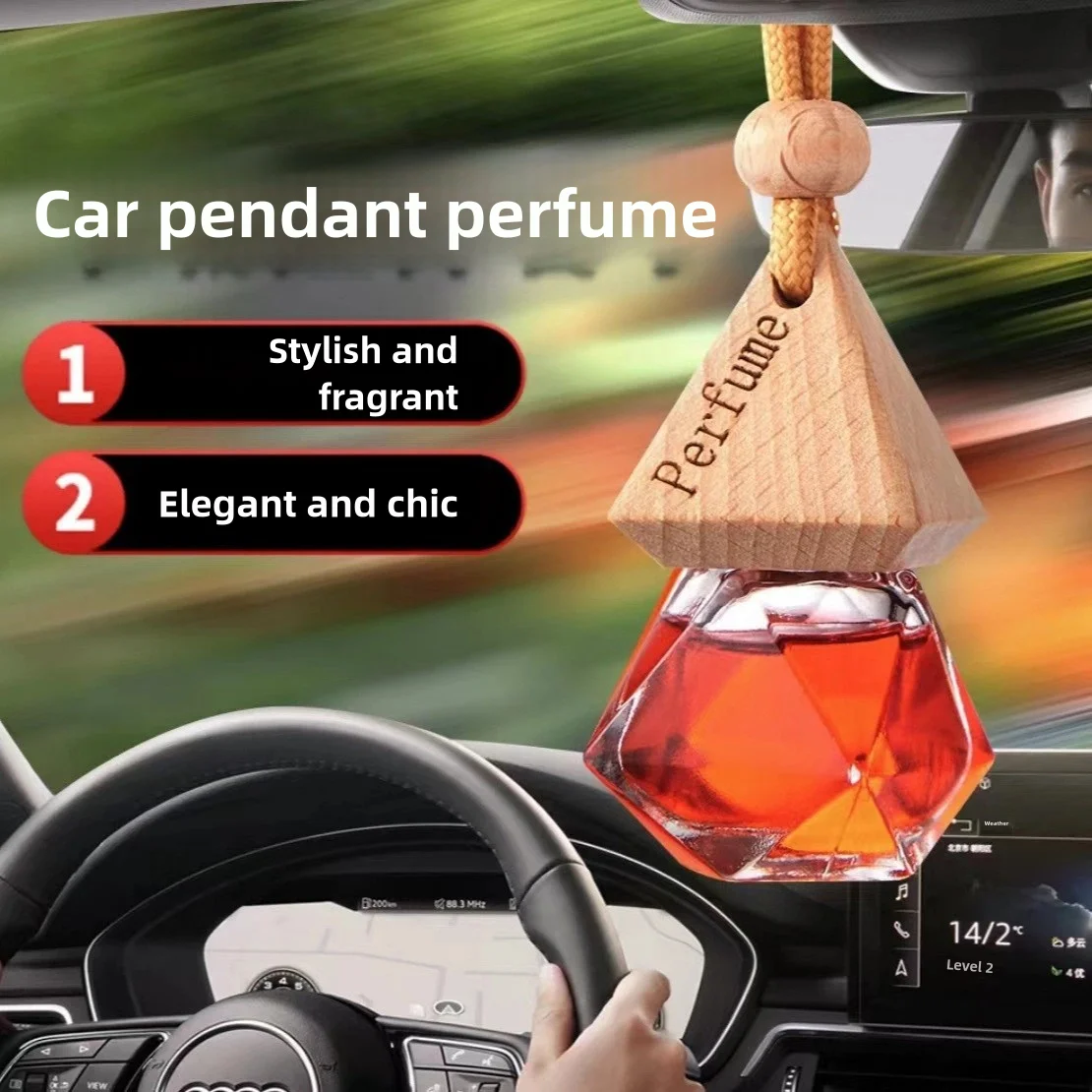 Car Mounted Perfume Pendant Long Lasting Light Fragrance Car Specific Hanging Pendant Car Air Freshener Aromatherapy Decorations
Car Mounted Perfume Pendant Long Lasting Light Fragrance Car Specific Hanging Pendant Car Air Freshener Aromatherapy Decorations