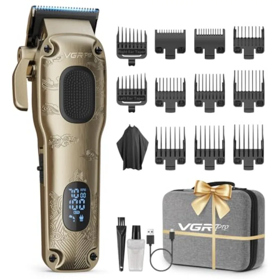 VGRPRO Hair Clippers for Men Professional Cordless and Corded Barber Clippers for Hair Cutting with Package Case Electric Groom
VGRPRO Hair Clippers for Men Professional Cordless and Corded Barber Clippers for Hair Cutting with Package Case Electric Groom