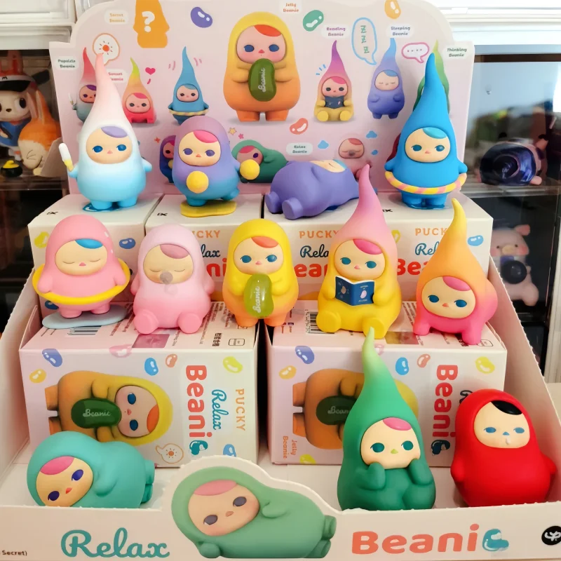 New Genuine Pucky Relax Beans Series Blind Box Surprise Box Cute Doll Desktop Ornaments Collection Girl's Birthday Surprise Gift
New Genuine Pucky Relax Beans Series Blind Box Surprise Box Cute Doll Desktop Ornaments Collection Girl's Birthday Surprise Gift