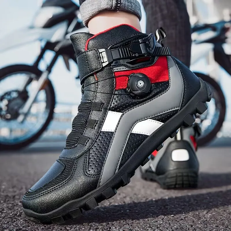 Casual Motorcycle Boots Men Moto Boots Cowhide Leather Motorbike Riding Shoes Anti-slip Rubber Sole Motorcycle Accessories
Casual Motorcycle Boots Men Moto Boots Cowhide Leather Motorbike Riding Shoes Anti-slip Rubber Sole Motorcycle Accessories