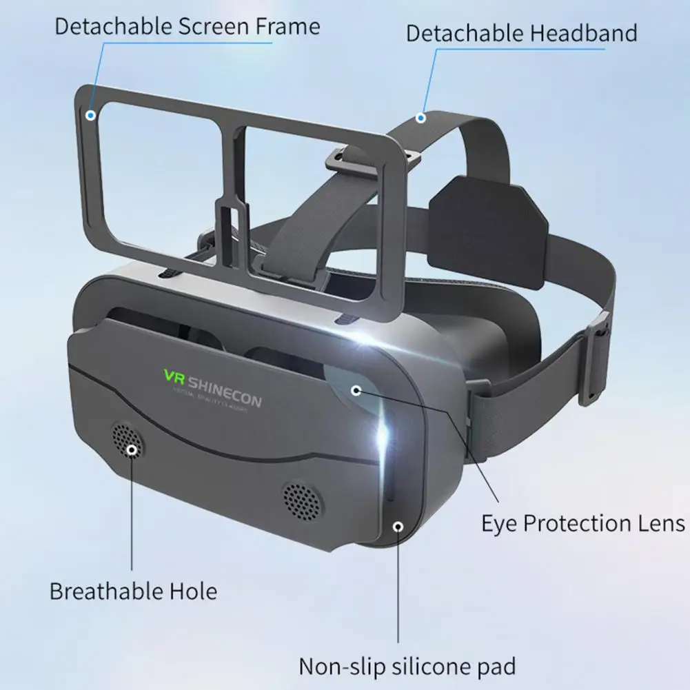 VR 3D Glasses Durable Adjustable Headgear Head-mounted Decrease Face Pressure Virtual Reality Devices Game Accessories
VR 3D Glasses Durable Adjustable Headgear Head-mounted Decrease Face Pressure Virtual Reality Devices Game Accessories
