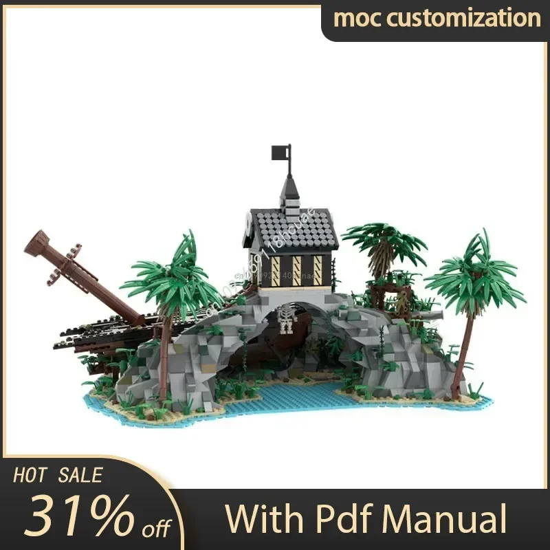 New 2775PCS Moc Medieval Pirate Series Dominica Pirate Beach Model DIY Creative Ideas ChildrenToy Gift Education Building Blocks
New 2775PCS Moc Medieval Pirate Series Dominica Pirate Beach Model DIY Creative Ideas ChildrenToy Gift Education Building Blocks