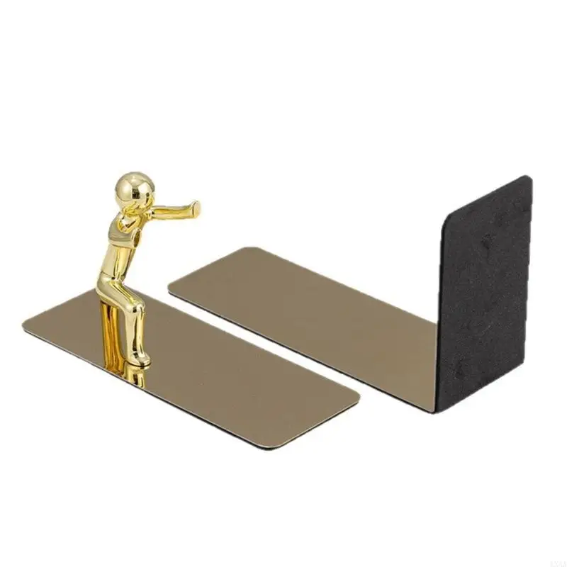LXAA Multifunctional Book End Metal Book Stoppers Desk Bookshelf Practical Book Holders Shelf Decorative Bookends for Office
LXAA Multifunctional Book End Metal Book Stoppers Desk Bookshelf Practical Book Holders Shelf Decorative Bookends for Office