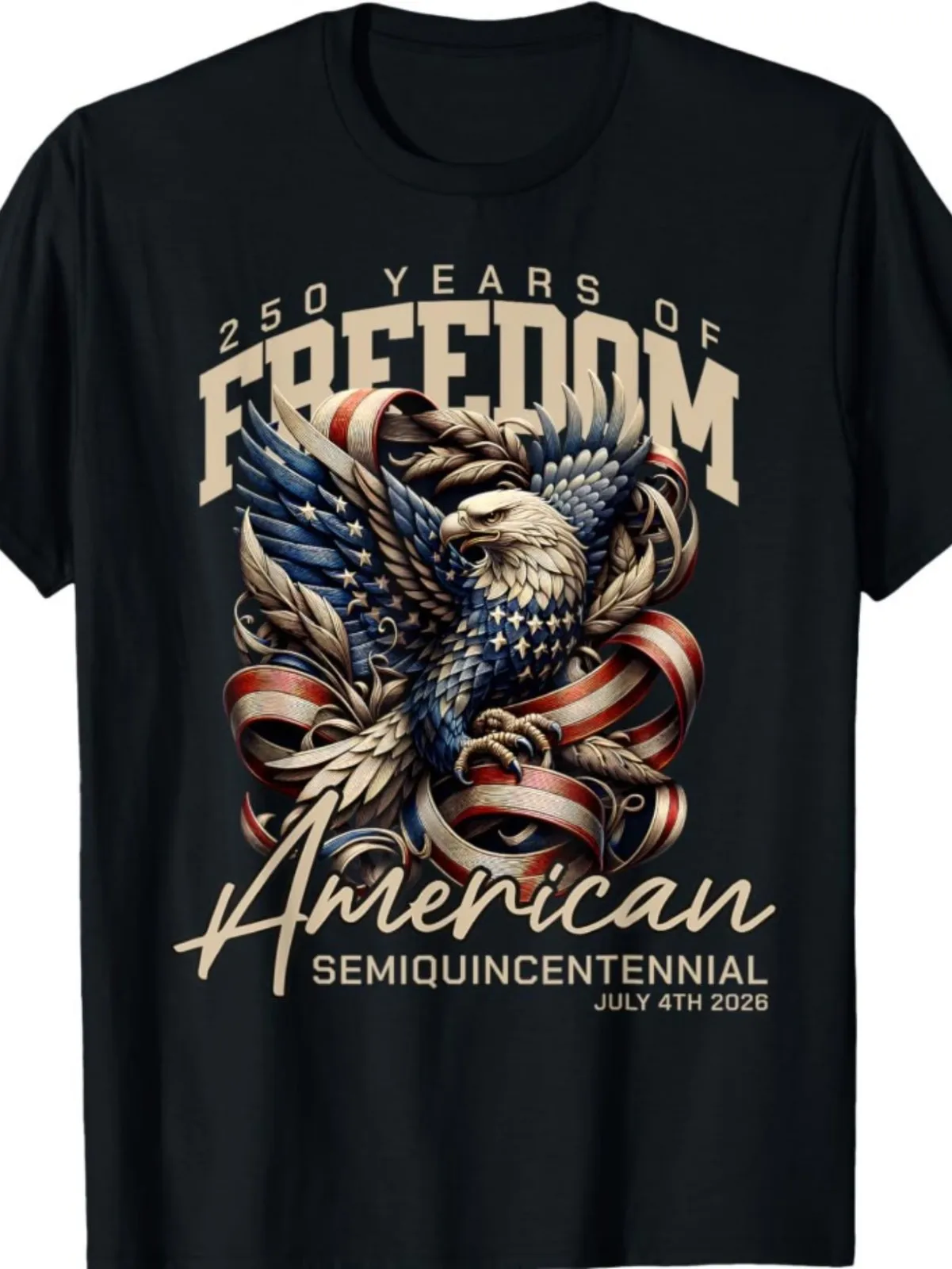 American Freedom Eagle Design T-Shirt for Patriotic Wear
American Freedom Eagle Design T-Shirt for Patriotic Wear