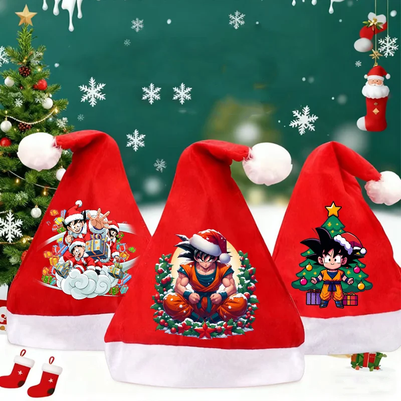 Dragons Ball Christmas Cap Cute Anime Cartoon Red Santa Hat Adults Kid Unisex Xmas Party Dress Up Cosplay Child Boy Navidad Gift
Dragons Ball Christmas Cap Cute Anime Cartoon Red Santa Hat Adults Kid Unisex Xmas Party Dress Up Cosplay Child Boy Navidad Gift