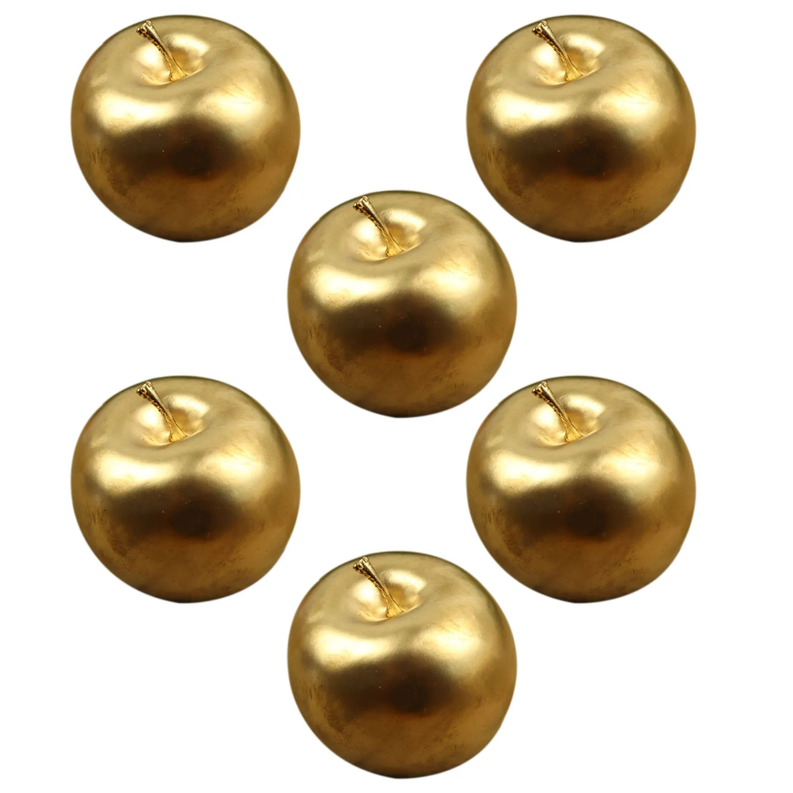 6Pcs Gold Artificial Apples 7.8cm Foam Simulation Fruit for Holiday Decoration Reusable Fake Fruit Centerpiece Xmas Party Home
6Pcs Gold Artificial Apples 7.8cm Foam Simulation Fruit for Holiday Decoration Reusable Fake Fruit Centerpiece Xmas Party Home