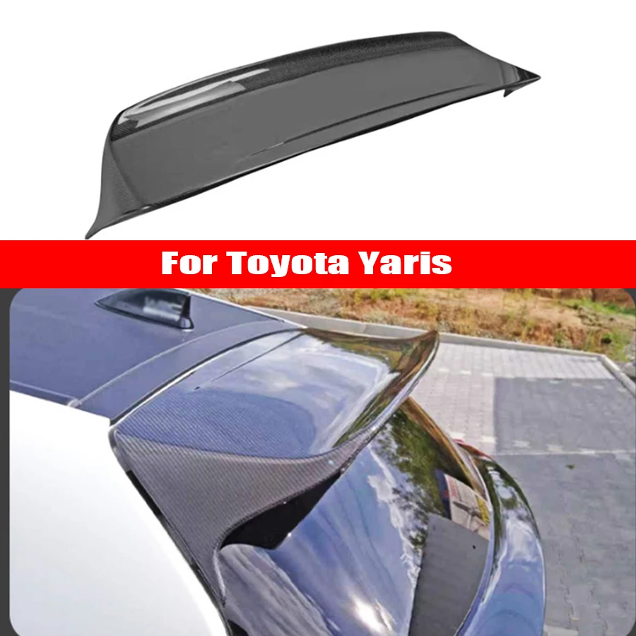 For Toyota Yaris GR Carbon Fiber Top wing Tail fins Rear Trunk Spoiler Guide Wing Rear Wing Car Spoiler Diverter
For Toyota Yaris GR Carbon Fiber Top wing Tail fins Rear Trunk Spoiler Guide Wing Rear Wing Car Spoiler Diverter