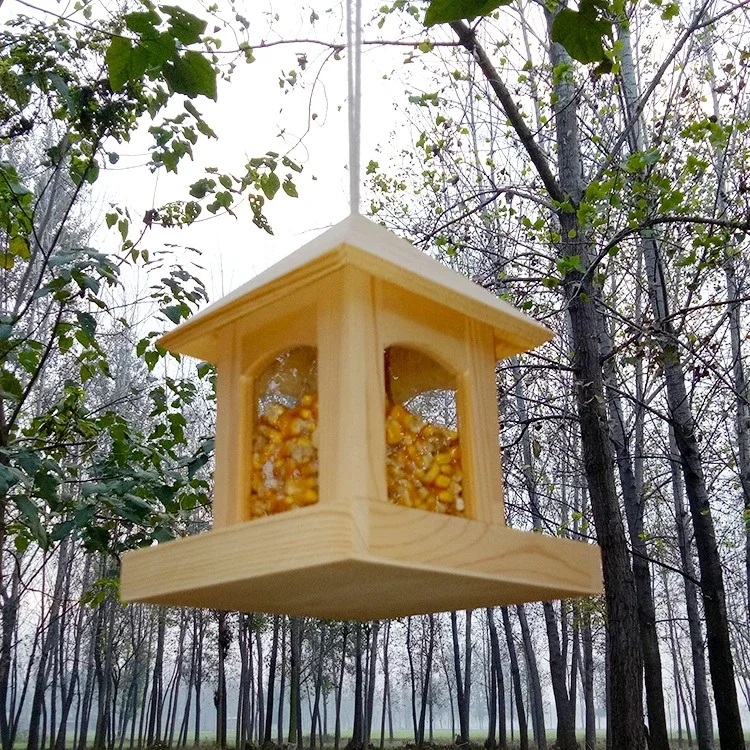 Bird feed box, bird feeder, outdoor suspended automatic bird feeder, rain proof JXL173306 
Bird feed box, bird feeder, outdoor suspended automatic bird feeder, rain proof JXL173306